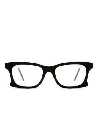Kuboraum square-frame glasses - Black