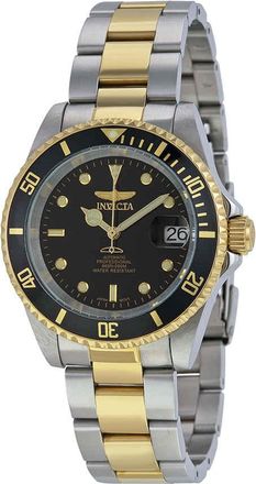 Invicta Pro Diver Automatic Black Dial Two-tone Mens Watch 8927C