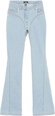 MUGLER flared jeans - Blue