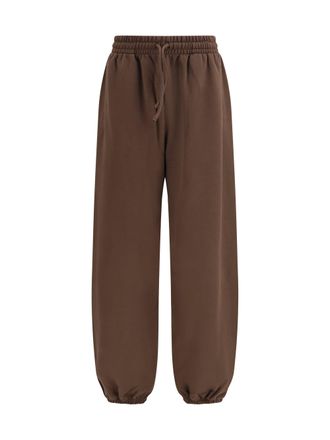 Palm Angels Cotton Track Joggers - Brown