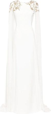 Saiid Kobeisy Embellished Crepe Kaftan