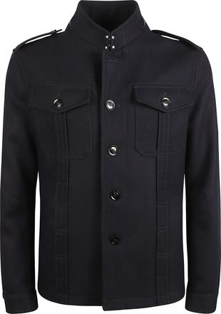 Tom Ford Japanese Light Felt Stand Collar Jacket
