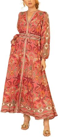 Hale Bob Ryann Linen Maxi Dress