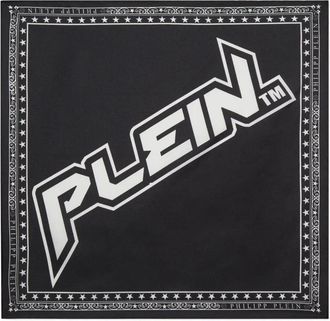 Philipp Plein silk pocket square - Black