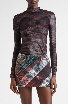 Missoni Flame Pattern Coated Sweater in F903J Multi Brown And Black at Nordstrom, Size 10 Us