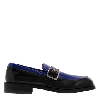 Ferragamo Ferragamo Patent Leather Monk-Strap Loafers