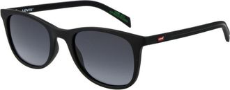 Levi's Mens Square Frame Sunglasses - Black Nylon - One Size