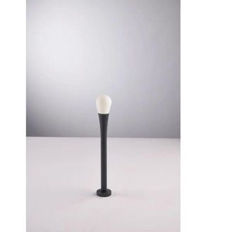 Lutec Paletto per esterno drop antracite con attacco G9 e picchetto incluso 34 cm - Antracite