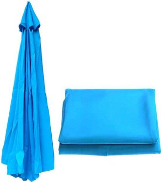 OEM Toldo De Repuesto Para Sombrilla De Jard&iacute;n (2,5 M), Cabezal De Repuesto Para Sombrilla De 8 Brazos, Blanco Roto