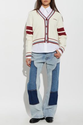 Off-white Straight-leg Jeans, Womens, Blue