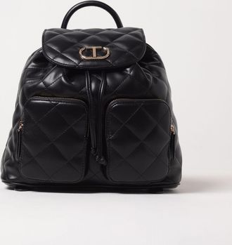 Twinset Zaino Audrey trapuntato con logo Oval T Twinset