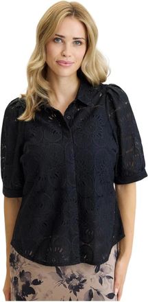 In Front Camicetta - - Blouses & Shirts - Donna - Nero - XL