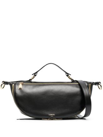 Lancel medium Origami crossbody bag - women - Calf Leather - OS - Black