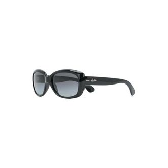 Ray-Ban Jackie Ohh Zonnebril - Dames - Zonnebrillen - Zwart - 58 MM - Nylon - Accessoires