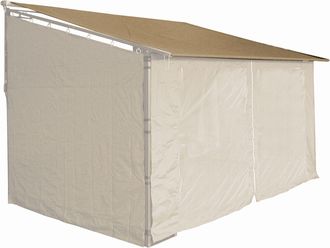 Quick-Star Quick-star - Ersatzdach Roll Pavillon 3x4m 280g/m2 Pavillondach Markise Ersatzbezug Sand