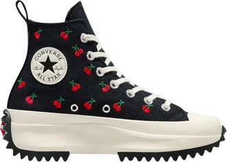 Converse Run Star Hike Platform High-Top Sneakers in Black/White/Gum Men Platform High-Top