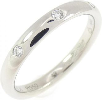 Van Cleef & Arpels Platinum 950 Band Ring (Pre-Owned)