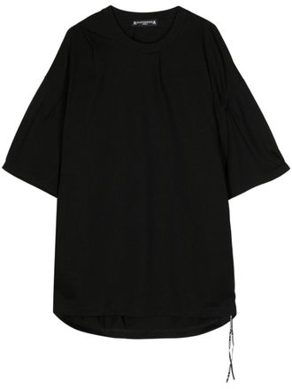 MASTERMIND WORLD metallic-effect cotton T-shirt - Black