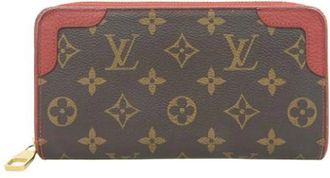 Louis Vuitton Pre-owned Wallets, female, Brown, Size: ONE SIZE Pre-owned Canvas Wallet