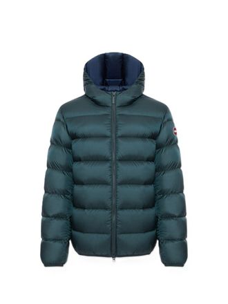 Colmar Horizontal Quilted Hooded Down Jacket