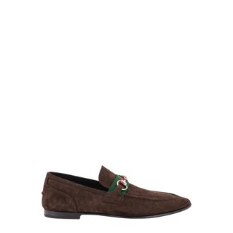 Gucci Heren, Schoenen, Bruin, Maat: 44 EU Su&egrave;de