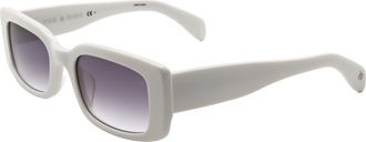 Rag & Bone Rag & Bone Unisex 52 mm White Sunglasses