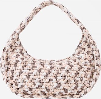 Hvisk Womens Nyx Shoulder Bag In Multi Cream
