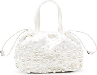 Anya Hindmarch Borsa a secchiello con decorazione - Toni neutri