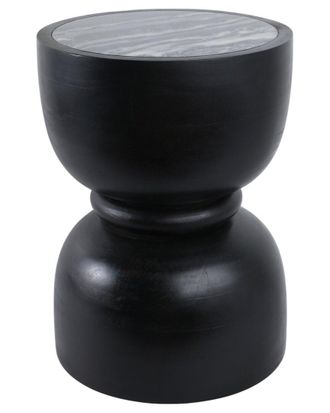 Sagebrook Home 18X13in Marble Top Accent Table With Ring