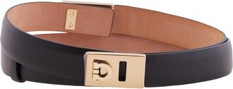 Ferragamo Gancini Extendable Hug Belt, Size 100 cm