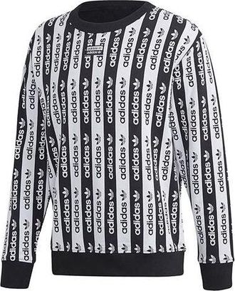 adidas originals D Crew Colorblock Stripe Sports Black White FM2292
