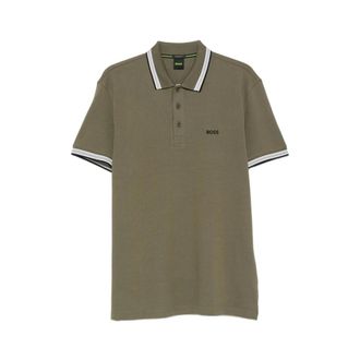 HUGO BOSS Hombre, Camisetas, Verde, Talla: XL