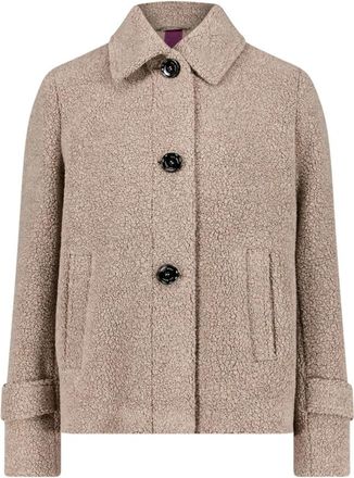 Gil Bret Lichte Jassen - Dames - Zomerjassen - Beige - 3XL - Polyester - Jassen