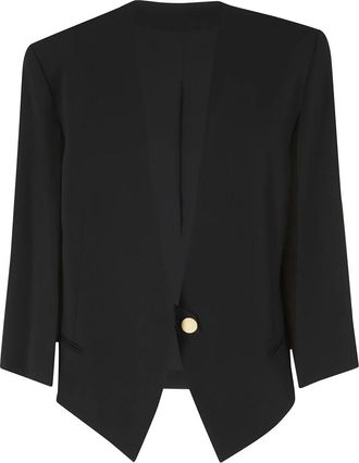 Alberta Ferretti Mujer, Chaquetas, Negro, Talla: S
