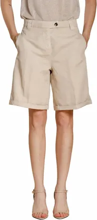 Mason's Brigitte Bermuda Short In Chalk