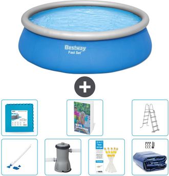 Bestway Piscina Bestway Fast Set Redonda - 457x122 Cm - 8-piezas S493