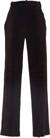 Circolo 1901 Velvet Cotton Trousers - Brown