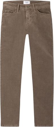 Cambio Cropped Broeken - Dames - Vrijetijds broeken - Grijs - L - Broeken