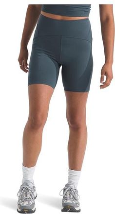 The North Face Jaida Pocket Shorts Womens Shorts Granite Grey : 2XL 6.5, Elastane/Polyester