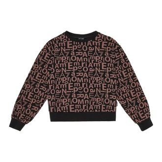 Armani Kids Sweatshirts, male, Black, 14 Y, Kids