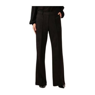 Nukus Nukus, Dames, Broeken, Zwart, Maat: 2XL Su&egrave;de