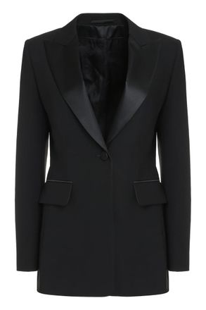 Max Mara Gara Single-Breasted One Button Jacket