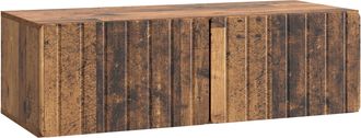 vidaXL Mueble De Tv De Pared 98 X 41 X 30 Cm Madera Envejecida Vidaxl