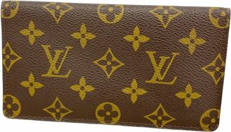 Louis Vuitton Brown Long Bill Wallet (Bi-Fold) (Pre-Owned)