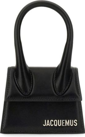 Jacquemus Le Chiquito Schoudertas - Dames - Tassen - Zwart - Maat: ONE Size Leer