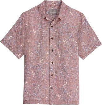 Royal Robbins Camino Pucker S/S Hemd f&uuml;r Herren | rosa