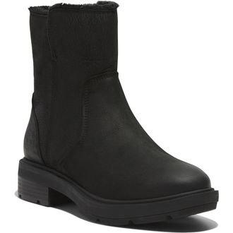 Timberland Brimfield Mid Warm Lined Boot in Black Full Grain at Nordstrom, Size 7.5