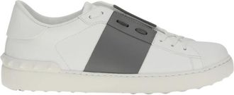 Valentino Garavani Grey Leather Sneakers