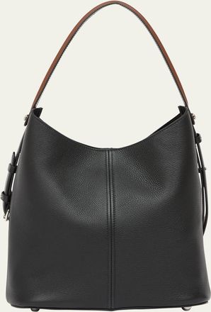 Maison Margiela Dress-Age Leather Hobo Bag