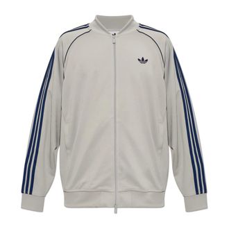 adidas Logo Sweatshirt - Heren - Vesten met rits - Grijs - XL - Katoen - Hoodies & sweatvesten